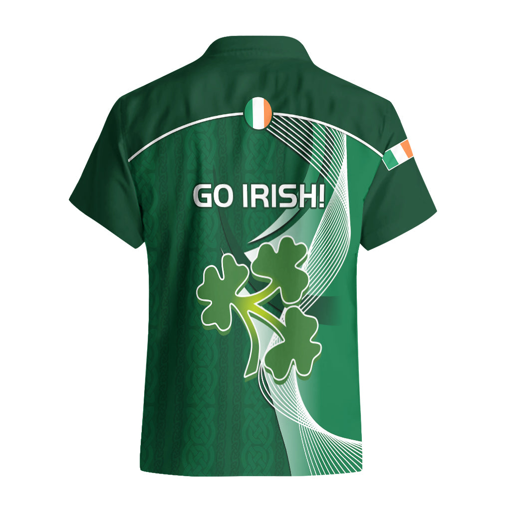Ireland Cricket Hawaiian Shirt Go Irish Dynamic Version 2023 - Vibe Hoodie Shop