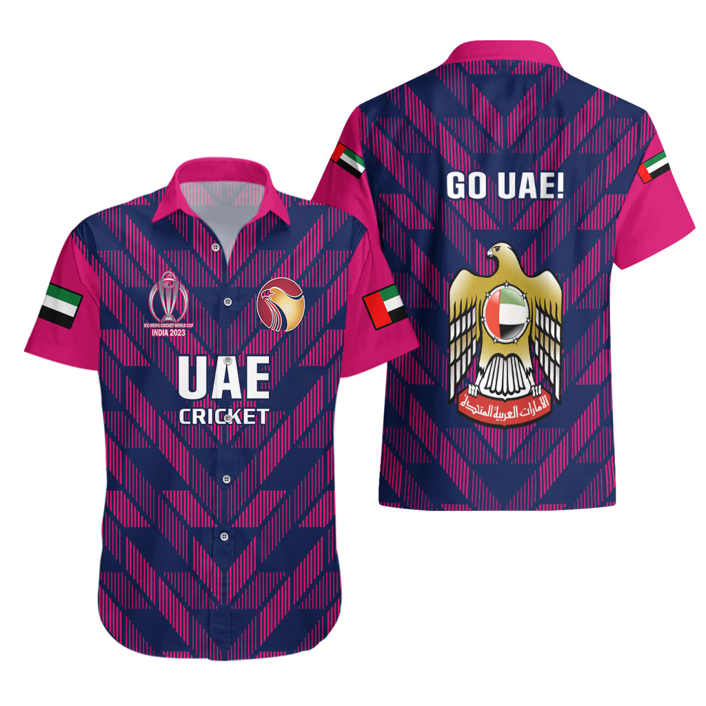 United Arab Emirates Cricket Hawaiian Shirt Go UAE Dynamic Version 2023 - Vibe Hoodie Shop