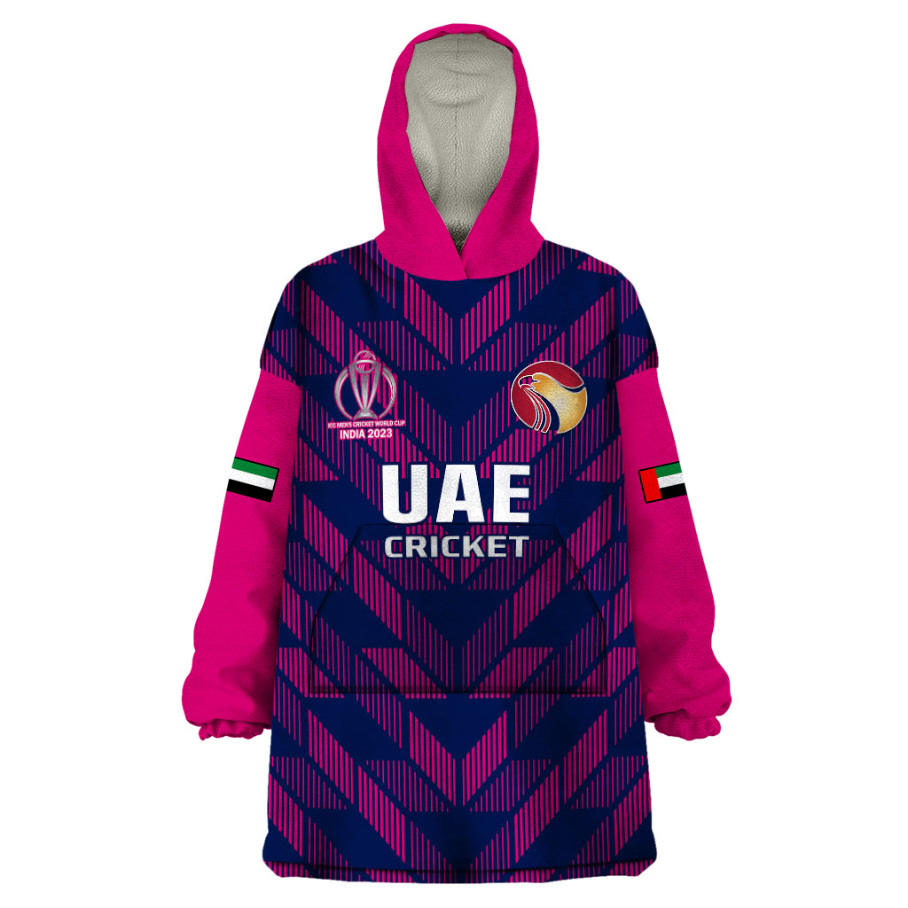 United Arab Emirates Cricket Wearable Blanket Hoodie Go UAE Dynamic Version 2023 - Vibe Hoodie Shop