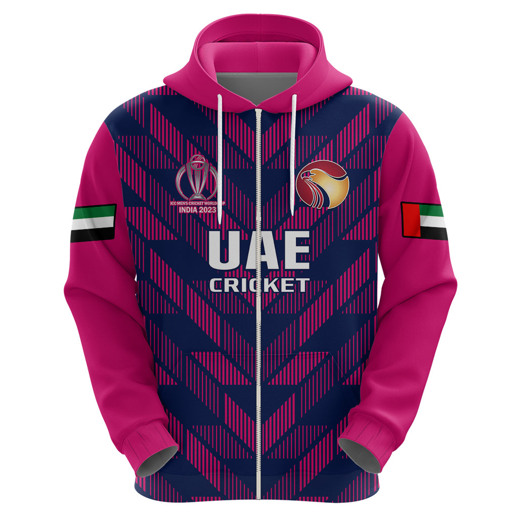 Personalised United Arab Emirates Cricket Hoodie Go UAE Dynamic Version 2023 - Vibe Hoodie Shop