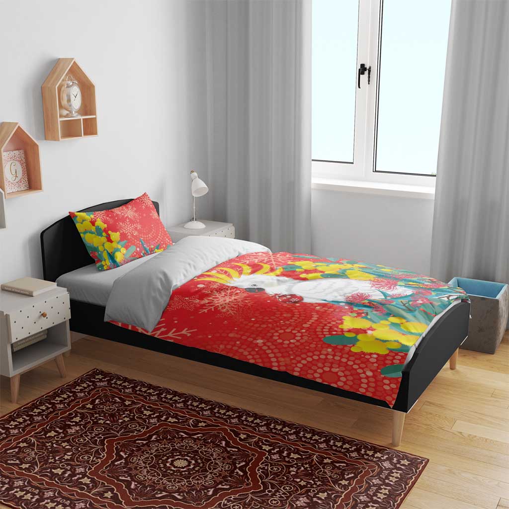 Sulphur-crested Cockatoo Christmas Bedding Set Australia Gumtree With Golden Wattle - Vibe Hoodie Shop