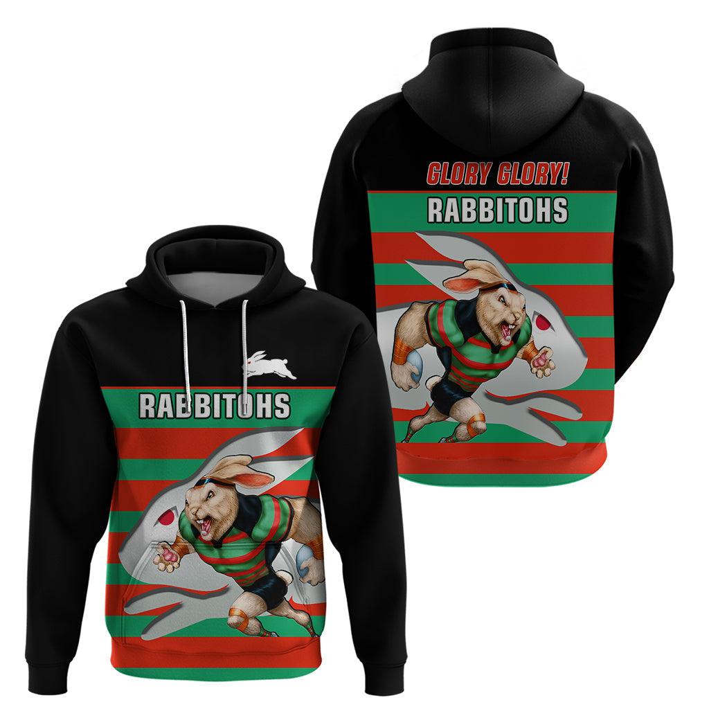 Rabbitohs Rugby 2023 Hoodie Glory Glory Souths Unique - Vibe Hoodie Shop