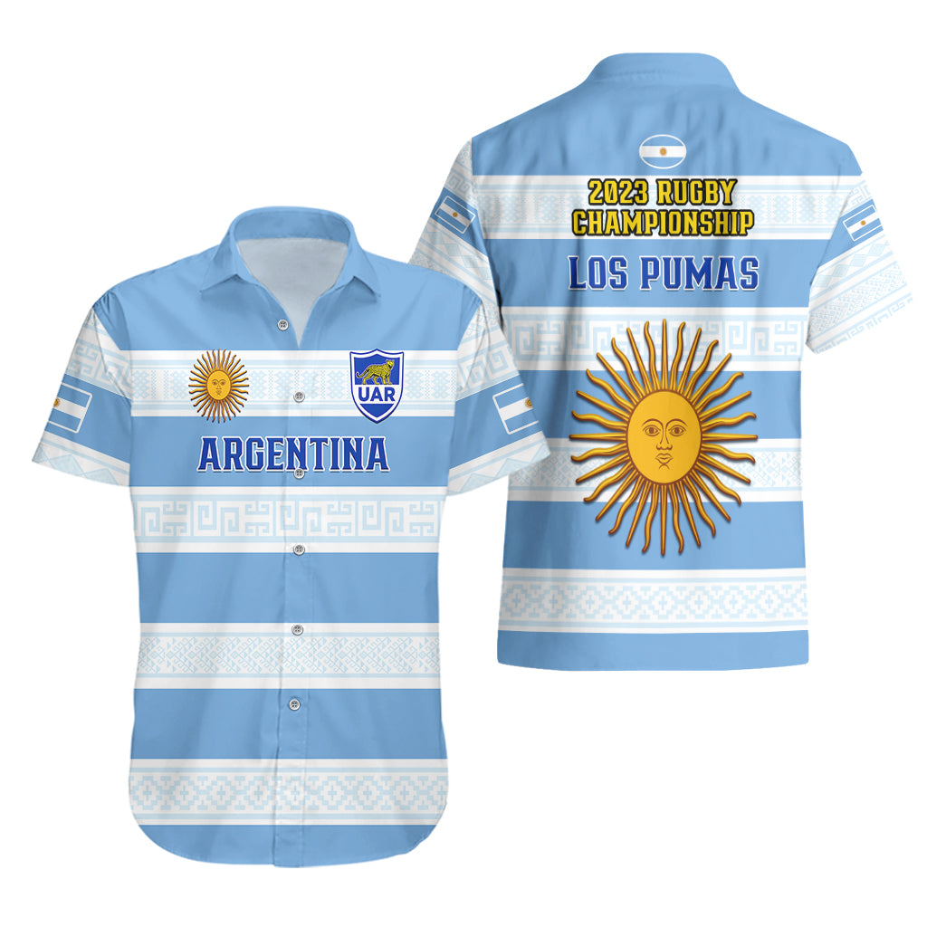 Argentina Rugby Hawaiian Shirt Los Pumas 2023 Go Champions Unique Style - Vibe Hoodie Shop