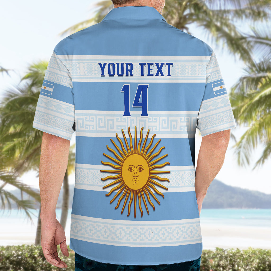 Personalised Argentina Rugby Hawaiian Shirt Los Pumas 2023 Go Champions Unique Style - Vibe Hoodie Shop