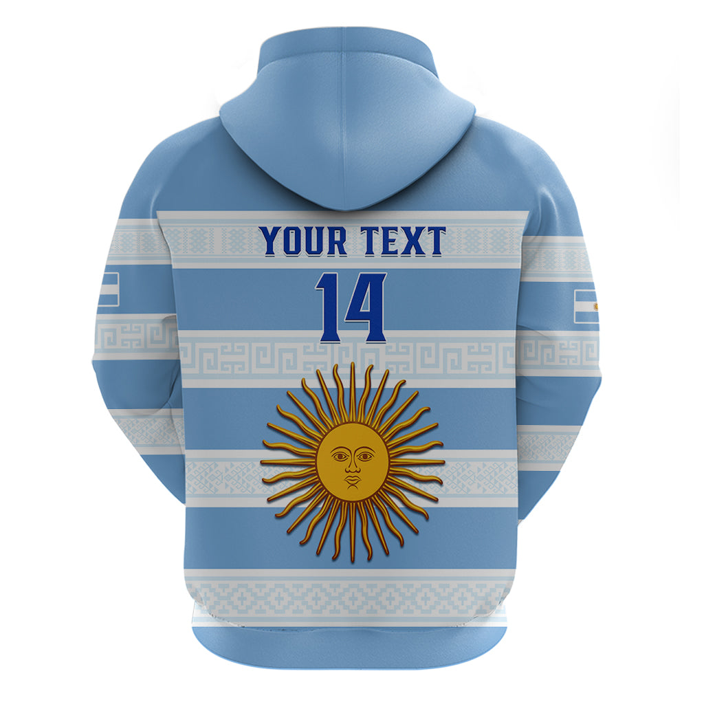 Personalised Argentina Rugby Hoodie Los Pumas 2023 Go Champions Unique Style - Vibe Hoodie Shop