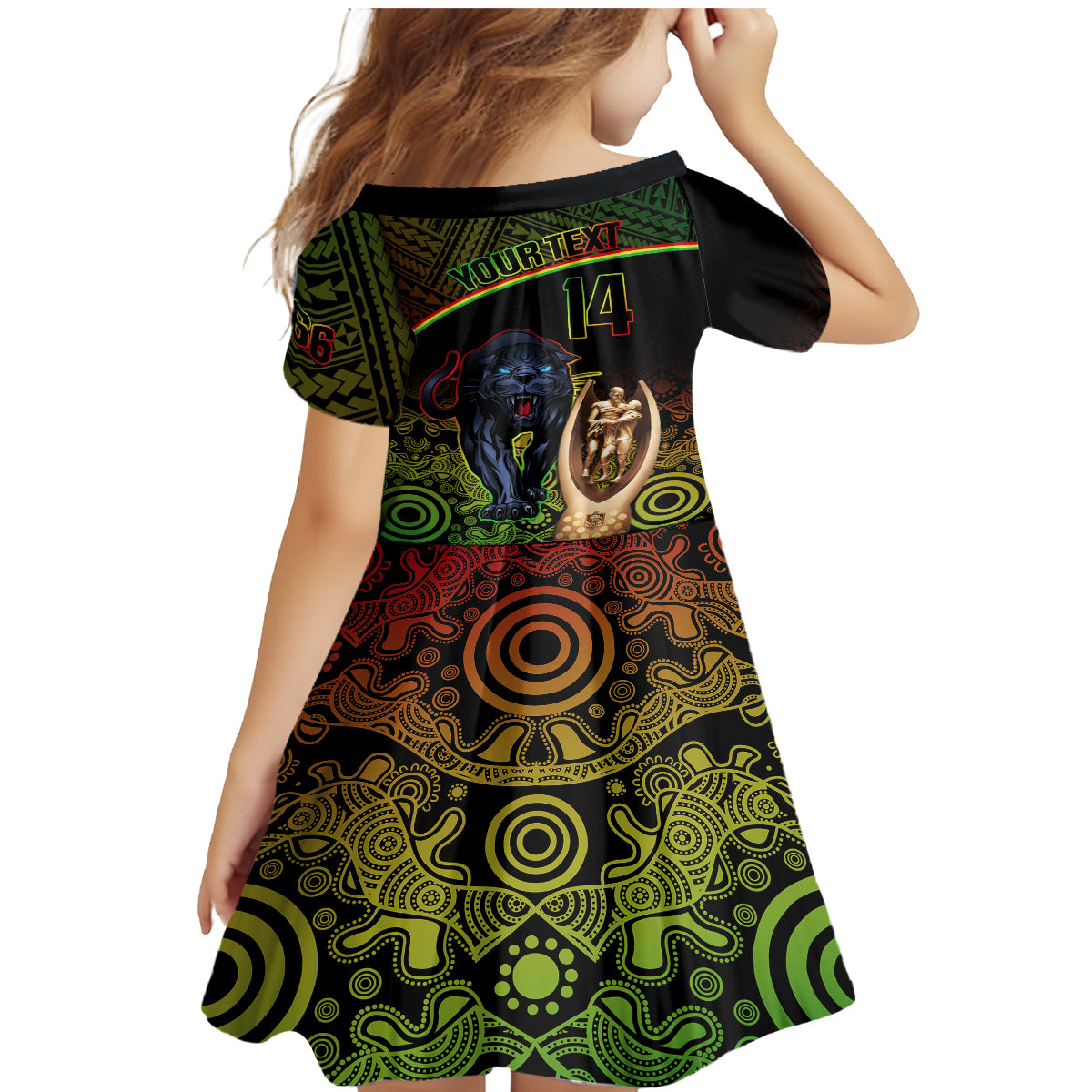 custom-panthers-rugby-family-matching-mermaid-dress-and-hawaiian-shirt-go-premiers-back-to-back-polynesian-indigenous-art