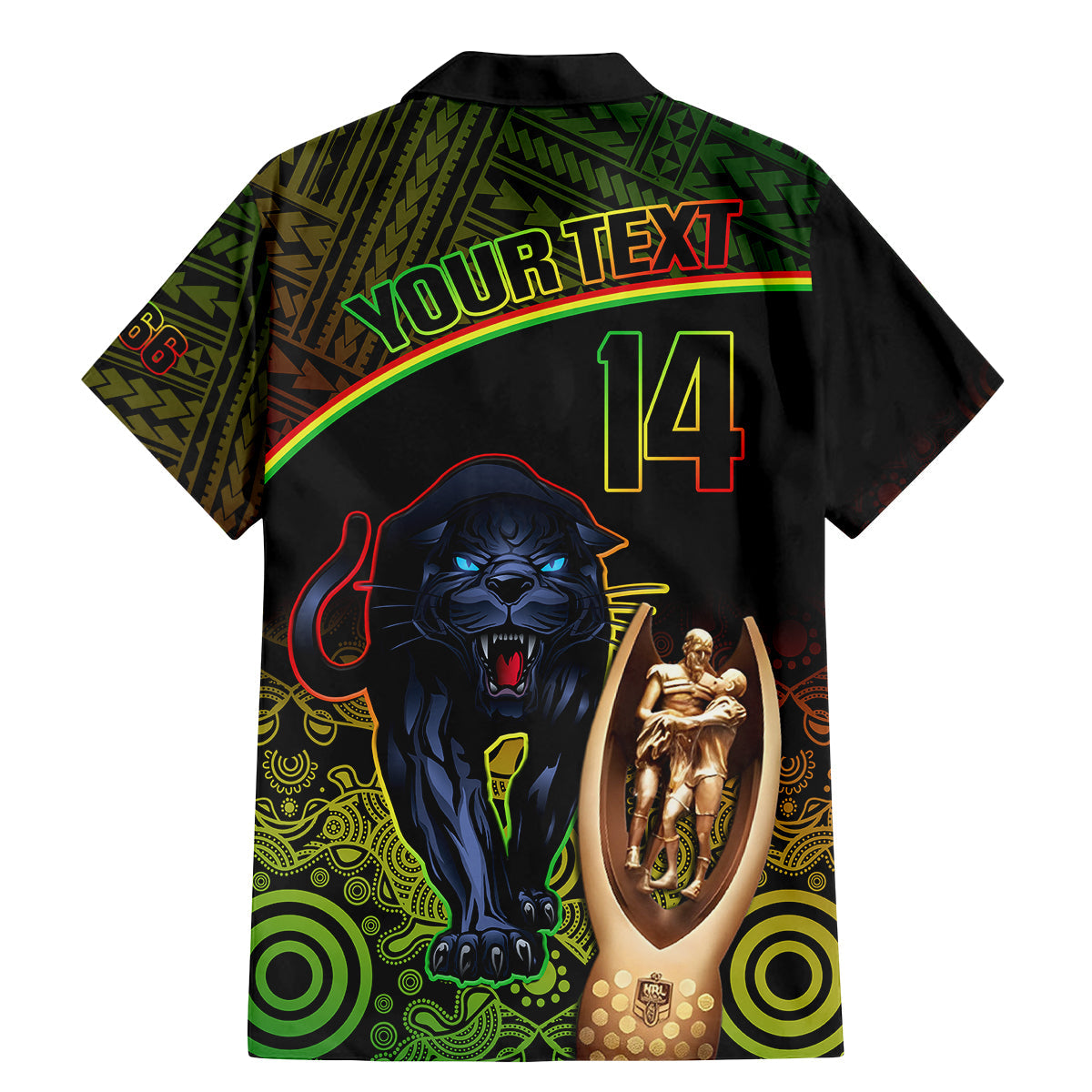 custom-panthers-rugby-family-matching-mermaid-dress-and-hawaiian-shirt-go-premiers-back-to-back-polynesian-indigenous-art