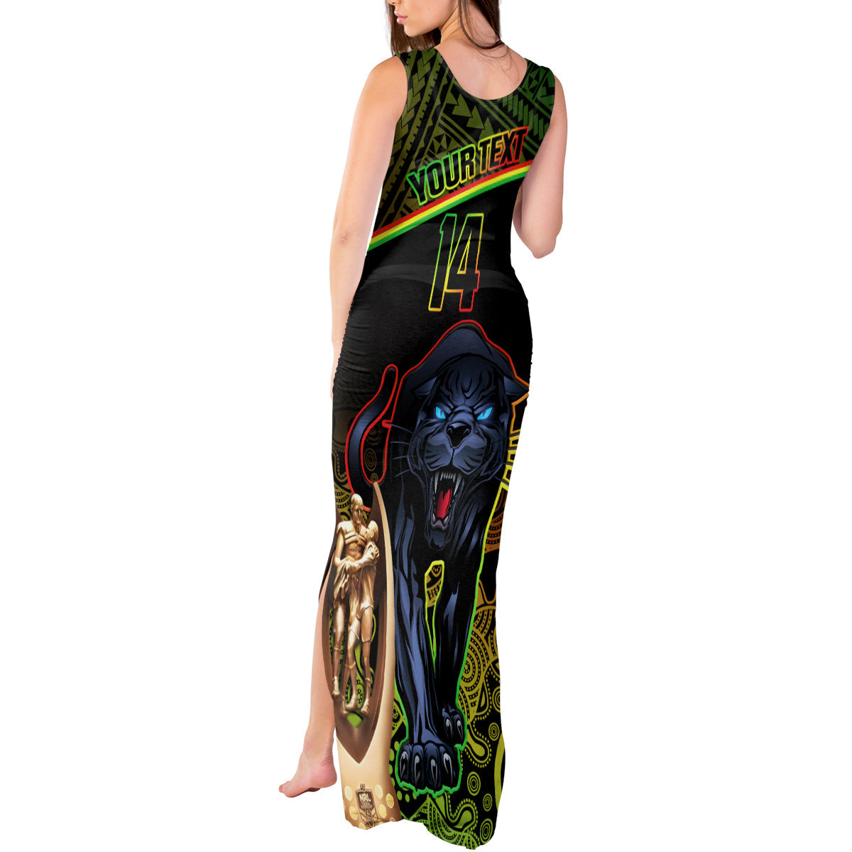 custom-panthers-rugby-tank-maxi-dress-go-premiers-back-to-back-polynesian-indigenous-art