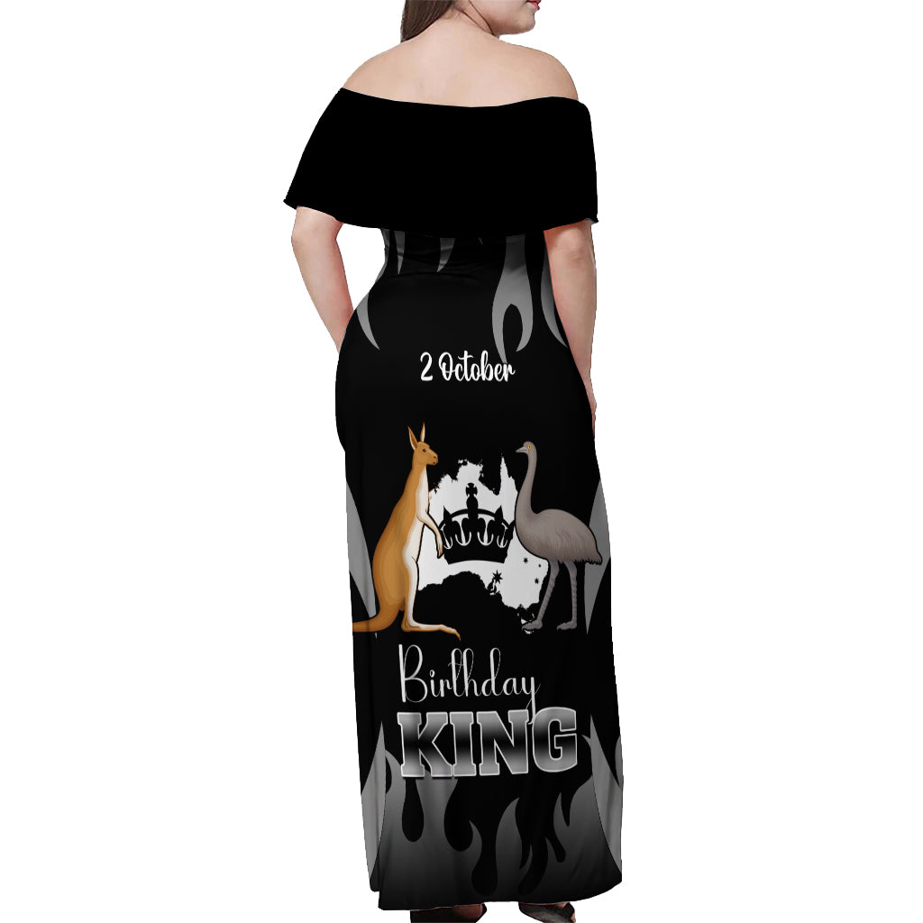 australia-king-birthday-off-shoulder-maxi-dress-australian-map-with-crown-black-version