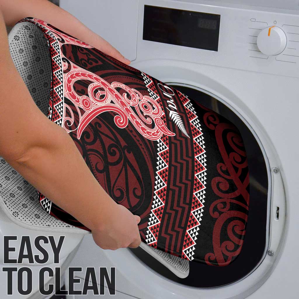 Kia Ora New Zealand Bathroom Set Maori Language Week Whero Taniko Motif - Vibe Hoodie