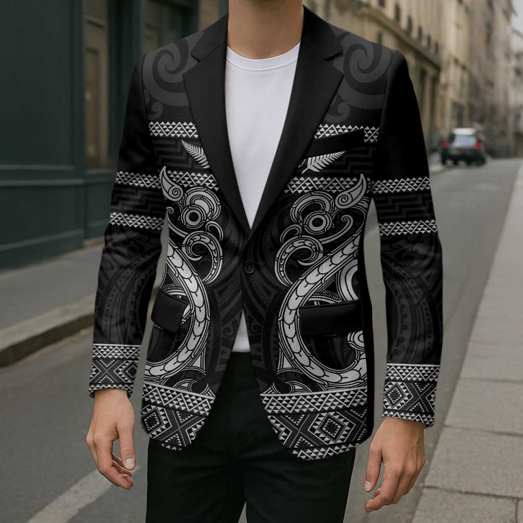 Kia Ora New Zealand Blazer Maori Language Week Pango Taniko Motif - Vibe Hoodie