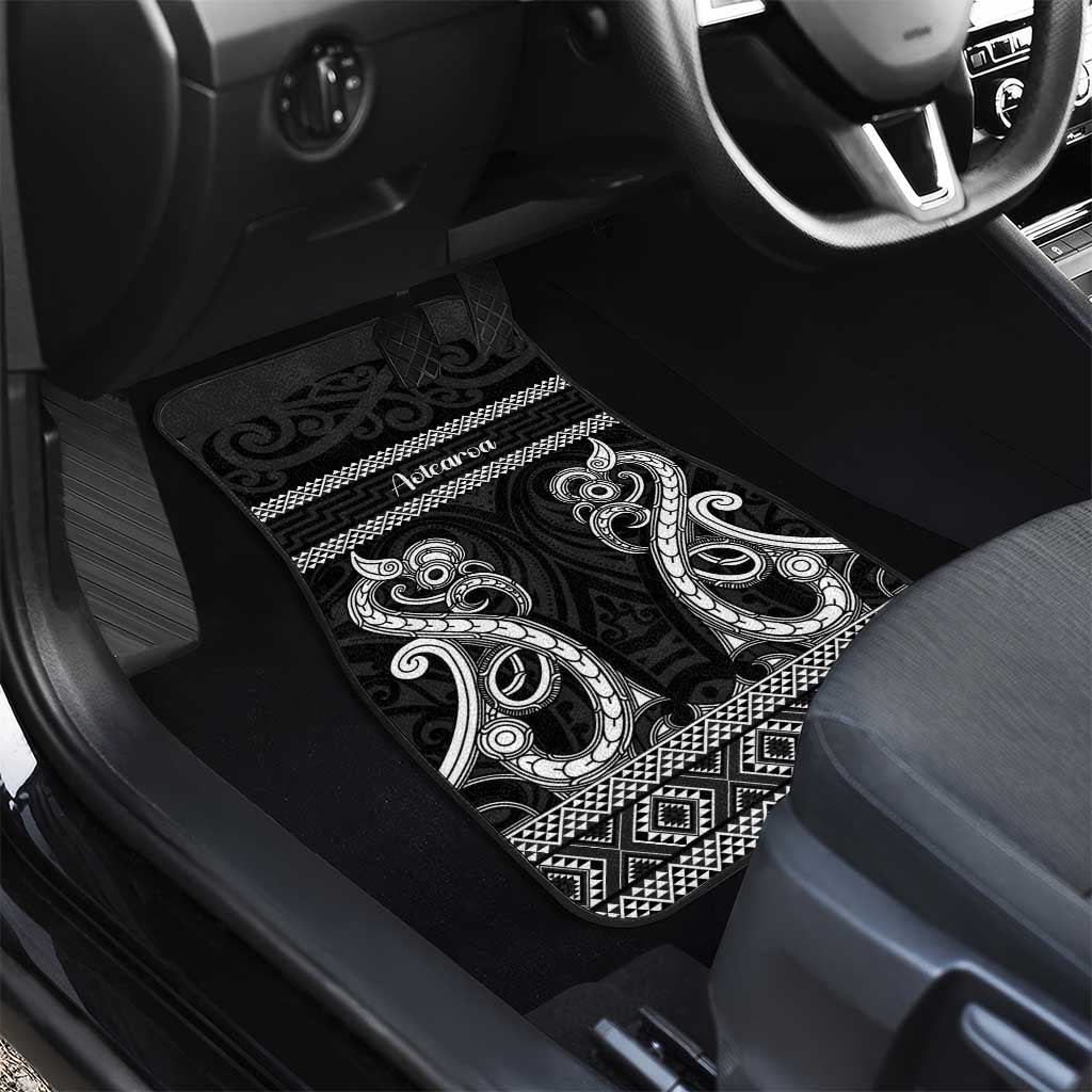 Kia Ora New Zealand Car Mats Maori Language Week Pango Taniko Motif - Vibe Hoodie