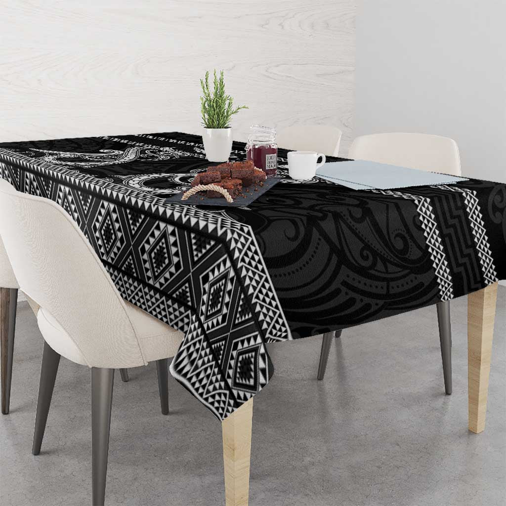 Kia Ora New Zealand Tablecloth Maori Language Week Pango Taniko Motif - Vibe Hoodie