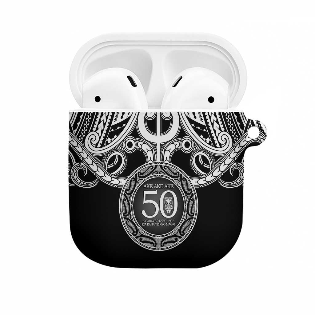 Kia Kaha Te Reo Maori New Zealand AirPods Case 50th Anniversary Ake Ake Ake - Vibe Hoodie