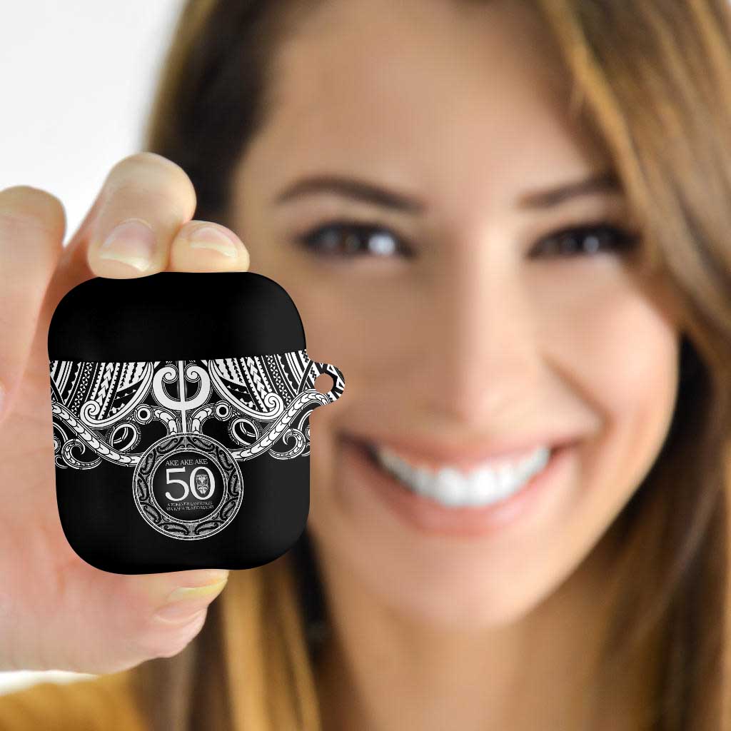 Kia Kaha Te Reo Maori New Zealand AirPods Case 50th Anniversary Ake Ake Ake - Vibe Hoodie