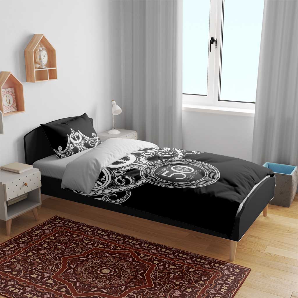 Kia Kaha Te Reo Maori New Zealand Bedding Set 50th Anniversary Ake Ake Ake - Vibe Hoodie