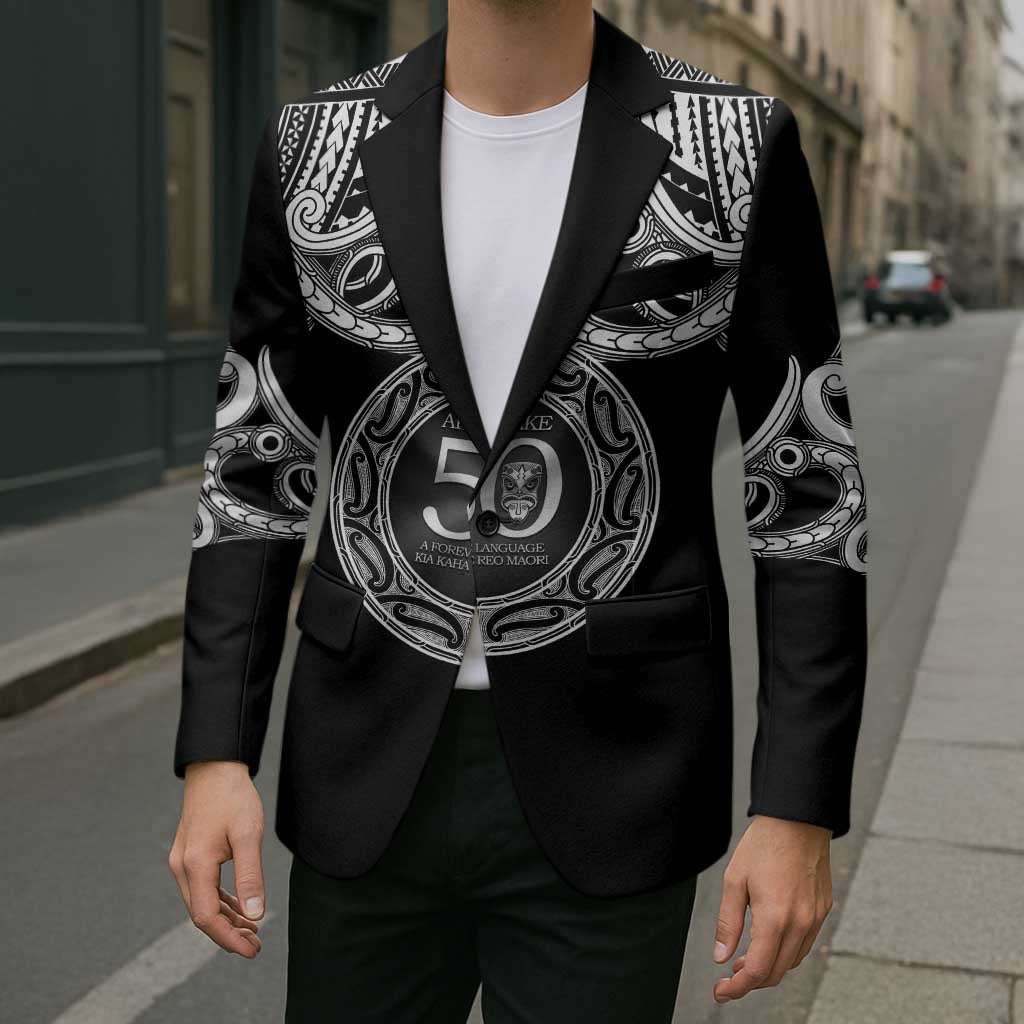 Kia Kaha Te Reo Maori New Zealand Blazer 50th Anniversary Ake Ake Ake - Vibe Hoodie