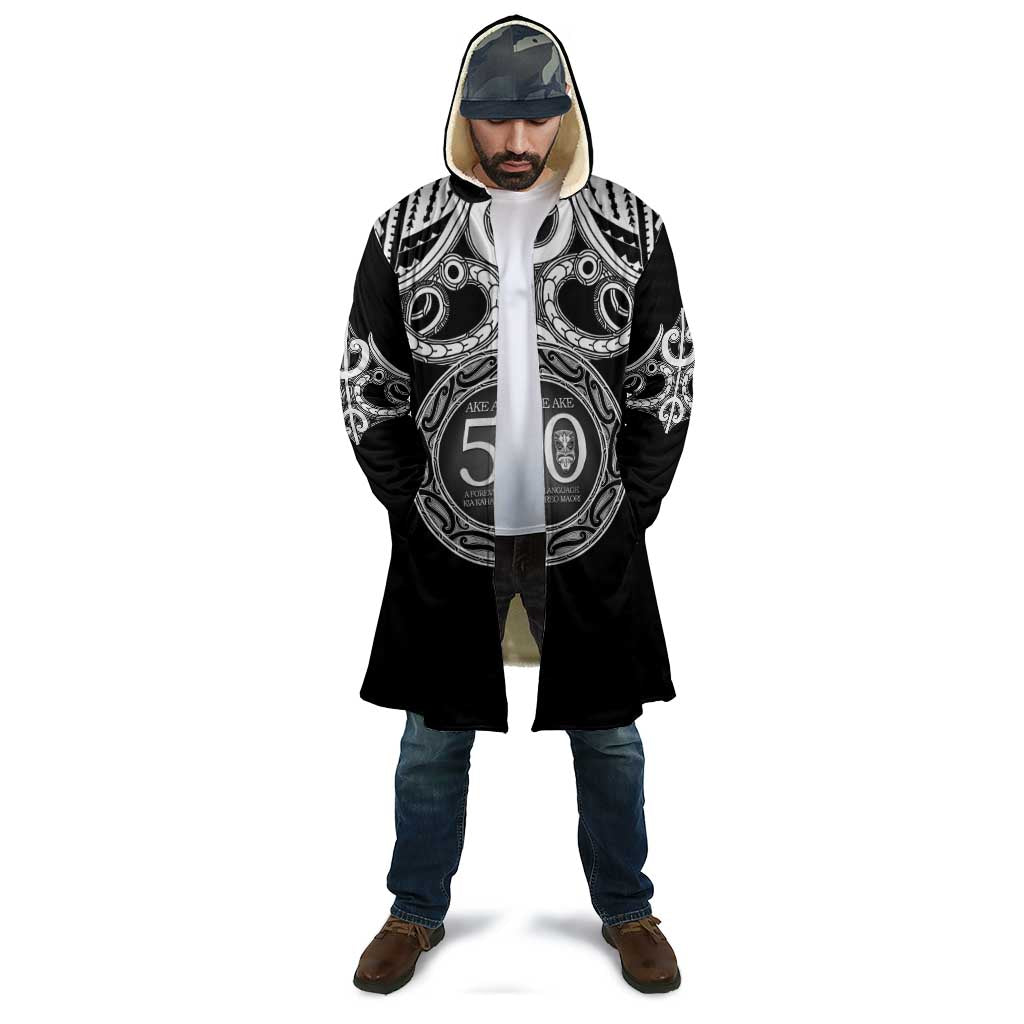 Kia Kaha Te Reo Maori New Zealand Cloak 50th Anniversary Ake Ake Ake - Vibe Hoodie