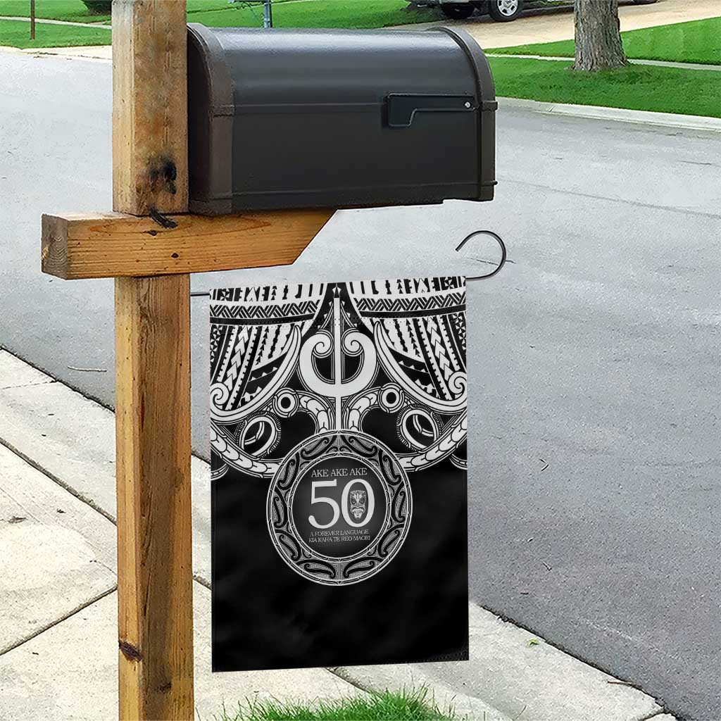 Kia Kaha Te Reo Maori New Zealand Garden Flag 50th Anniversary Ake Ake Ake - Vibe Hoodie