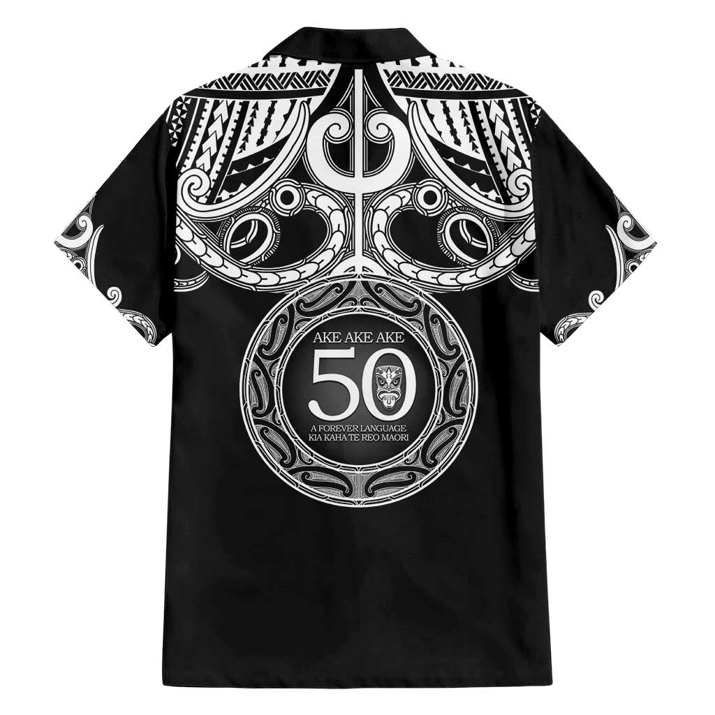 Kia Kaha Te Reo Maori New Zealand Hawaiian Shirt 50th Anniversary Ake Ake Ake - Vibe Hoodie