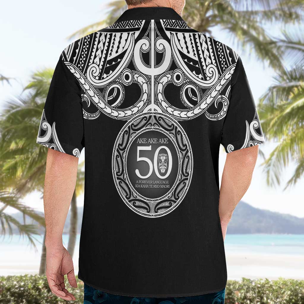 Kia Kaha Te Reo Maori New Zealand Hawaiian Shirt 50th Anniversary Ake Ake Ake - Vibe Hoodie