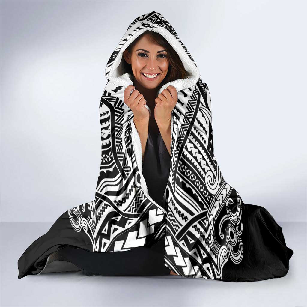 Kia Kaha Te Reo Maori New Zealand Hooded Blanket 50th Anniversary Ake Ake Ake - Vibe Hoodie