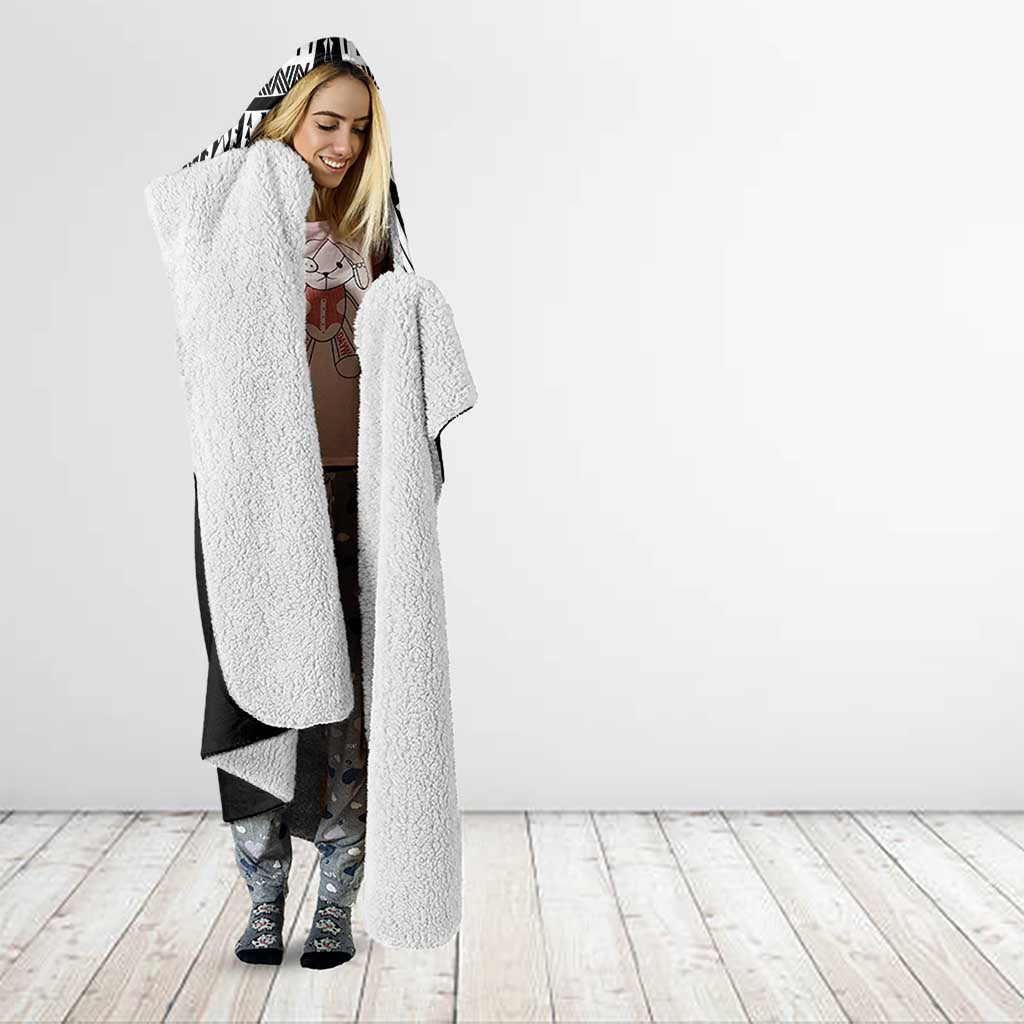 Kia Kaha Te Reo Maori New Zealand Hooded Blanket 50th Anniversary Ake Ake Ake - Vibe Hoodie