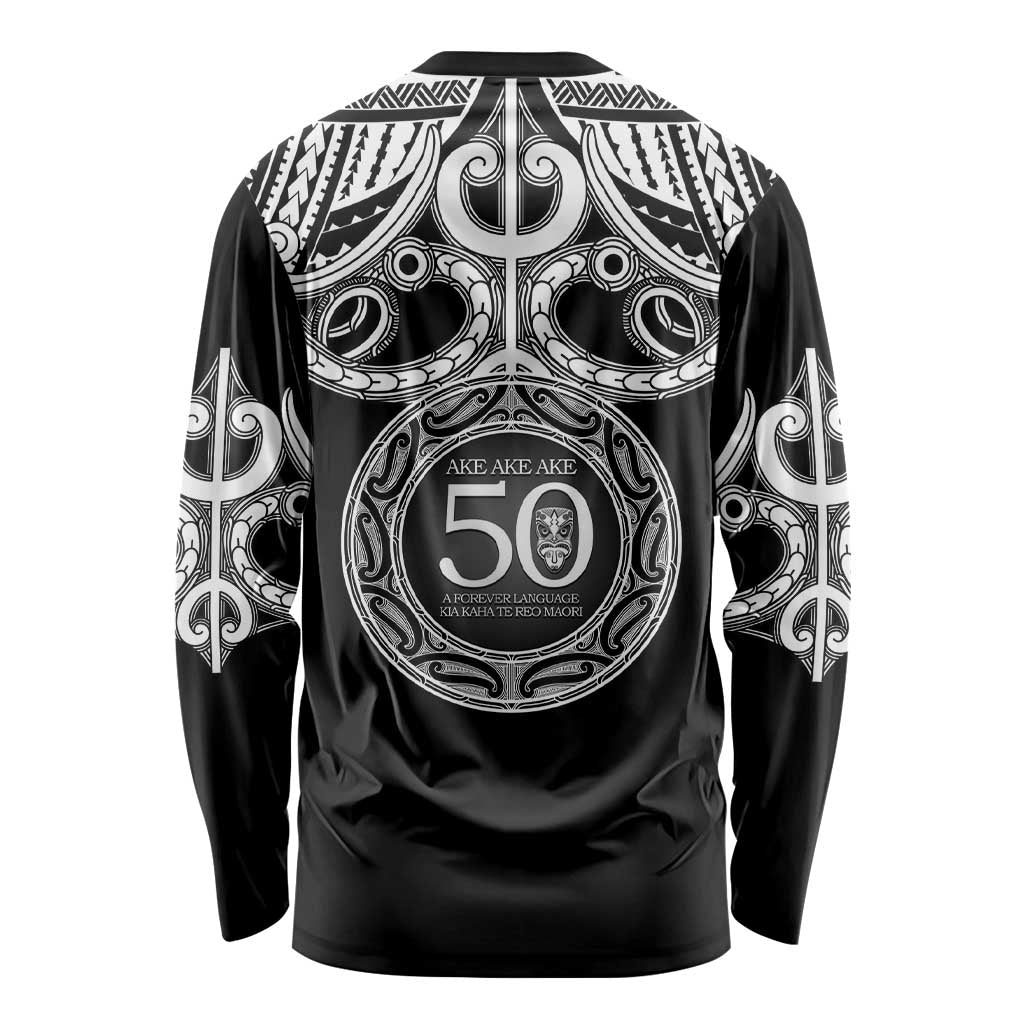 Kia Kaha Te Reo Maori New Zealand Long Sleeve Shirt 50th Anniversary Ake Ake Ake - Vibe Hoodie