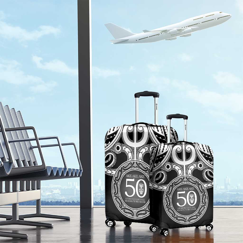 Kia Kaha Te Reo Maori New Zealand Luggage Cover 50th Anniversary Ake Ake Ake - Vibe Hoodie