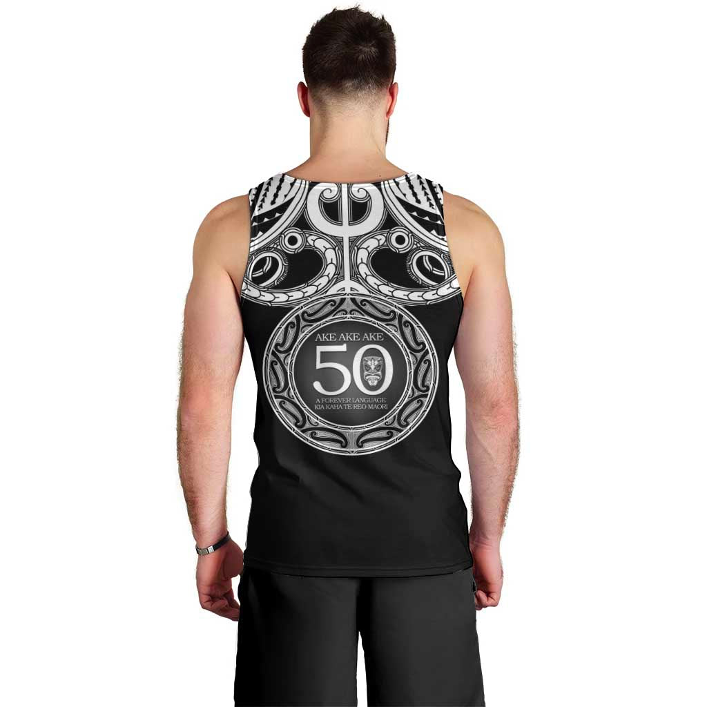 Kia Kaha Te Reo Maori New Zealand Men Tank Top 50th Anniversary Ake Ake Ake - Vibe Hoodie