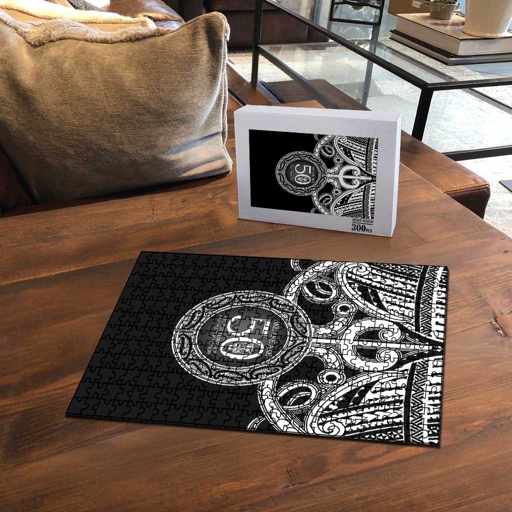 Kia Kaha Te Reo Maori New Zealand Puzzle 50th Anniversary Ake Ake Ake - Vibe Hoodie