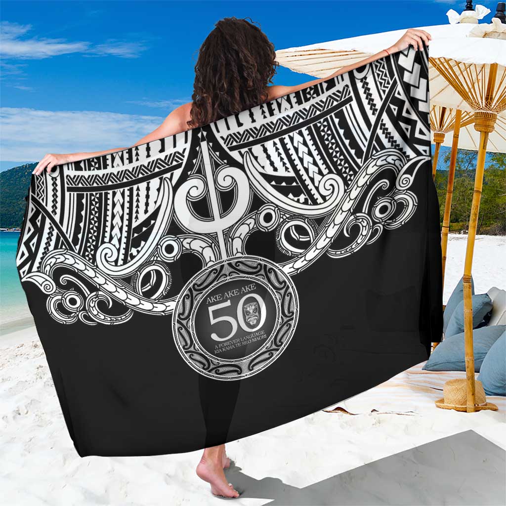Kia Kaha Te Reo Maori New Zealand Sarong 50th Anniversary Ake Ake Ake - Vibe Hoodie