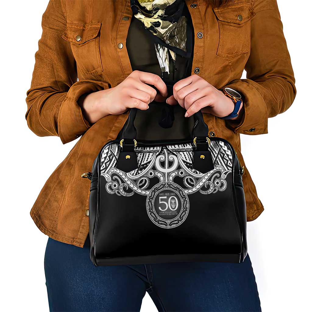 Kia Kaha Te Reo Maori New Zealand Shoulder Handbag 50th Anniversary Ake Ake Ake - Vibe Hoodie