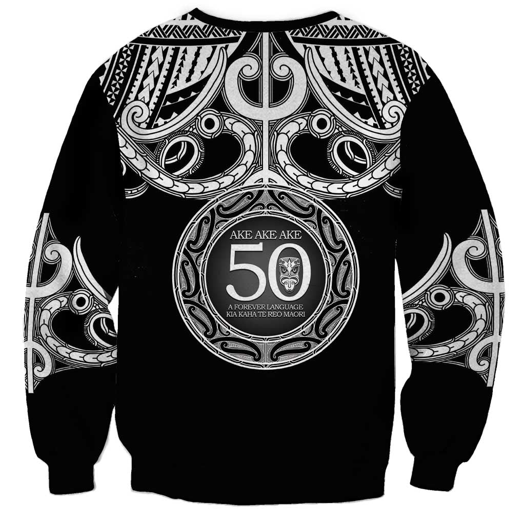 Kia Kaha Te Reo Maori New Zealand Sweatshirt 50th Anniversary Ake Ake Ake - Vibe Hoodie