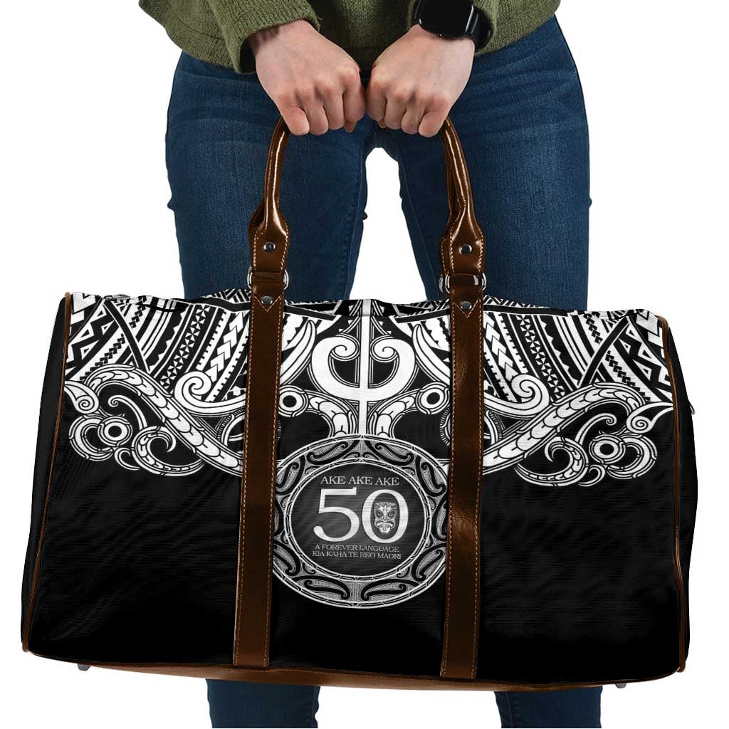 Kia Kaha Te Reo Maori New Zealand Travel Bag 50th Anniversary Ake Ake Ake - Vibe Hoodie