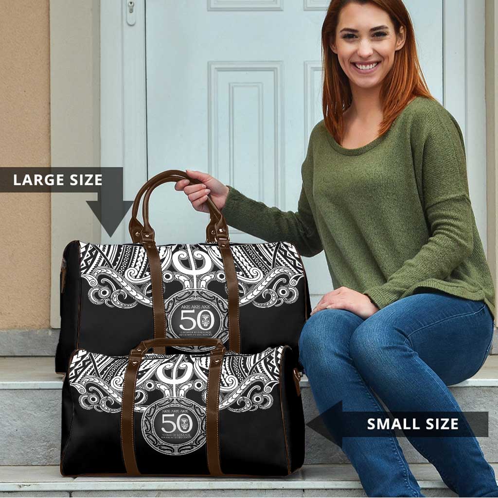 Kia Kaha Te Reo Maori New Zealand Travel Bag 50th Anniversary Ake Ake Ake - Vibe Hoodie