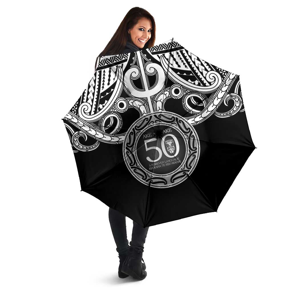 Kia Kaha Te Reo Maori New Zealand Umbrella 50th Anniversary Ake Ake Ake - Vibe Hoodie