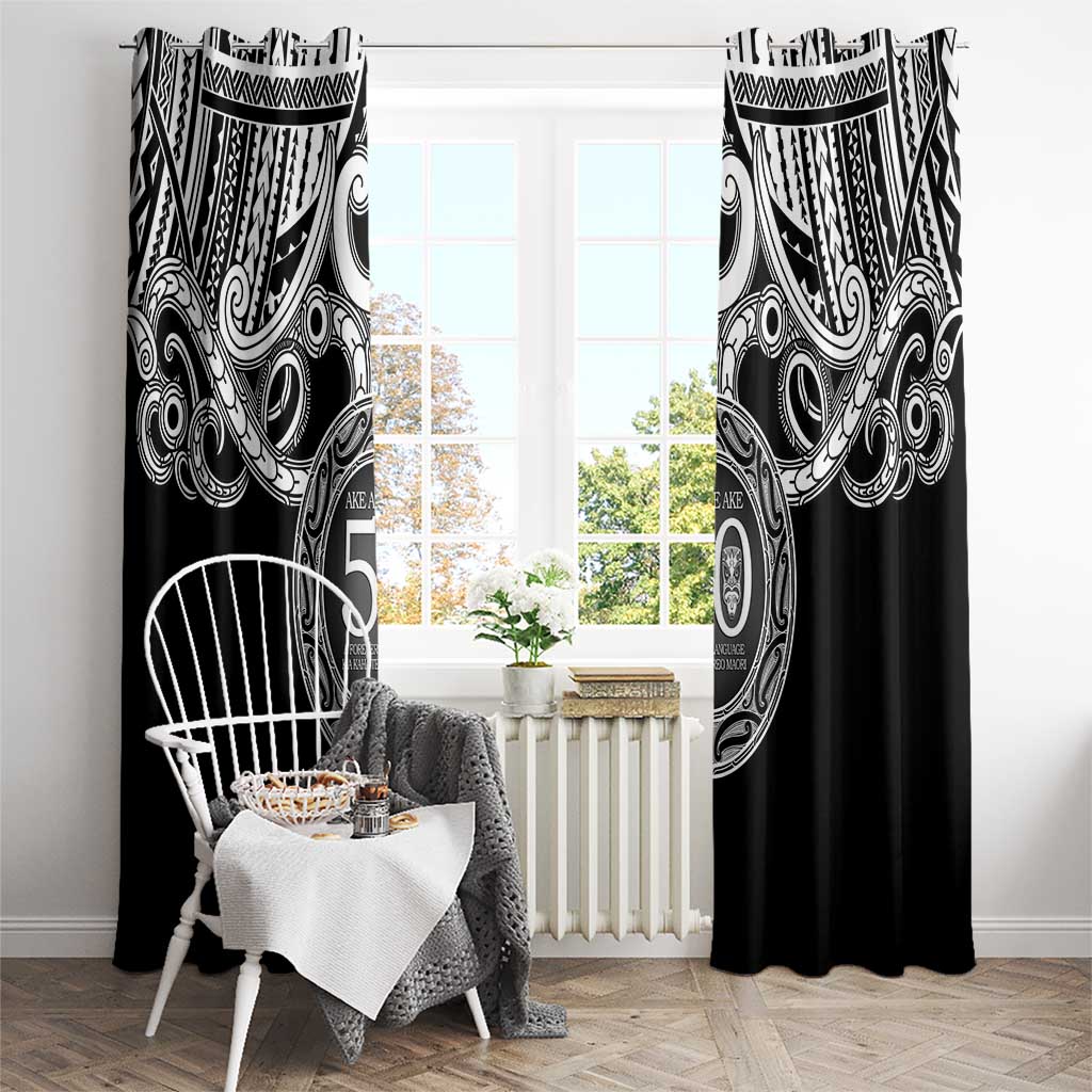 Kia Kaha Te Reo Maori New Zealand Window Curtain 50th Anniversary Ake Ake Ake - Vibe Hoodie