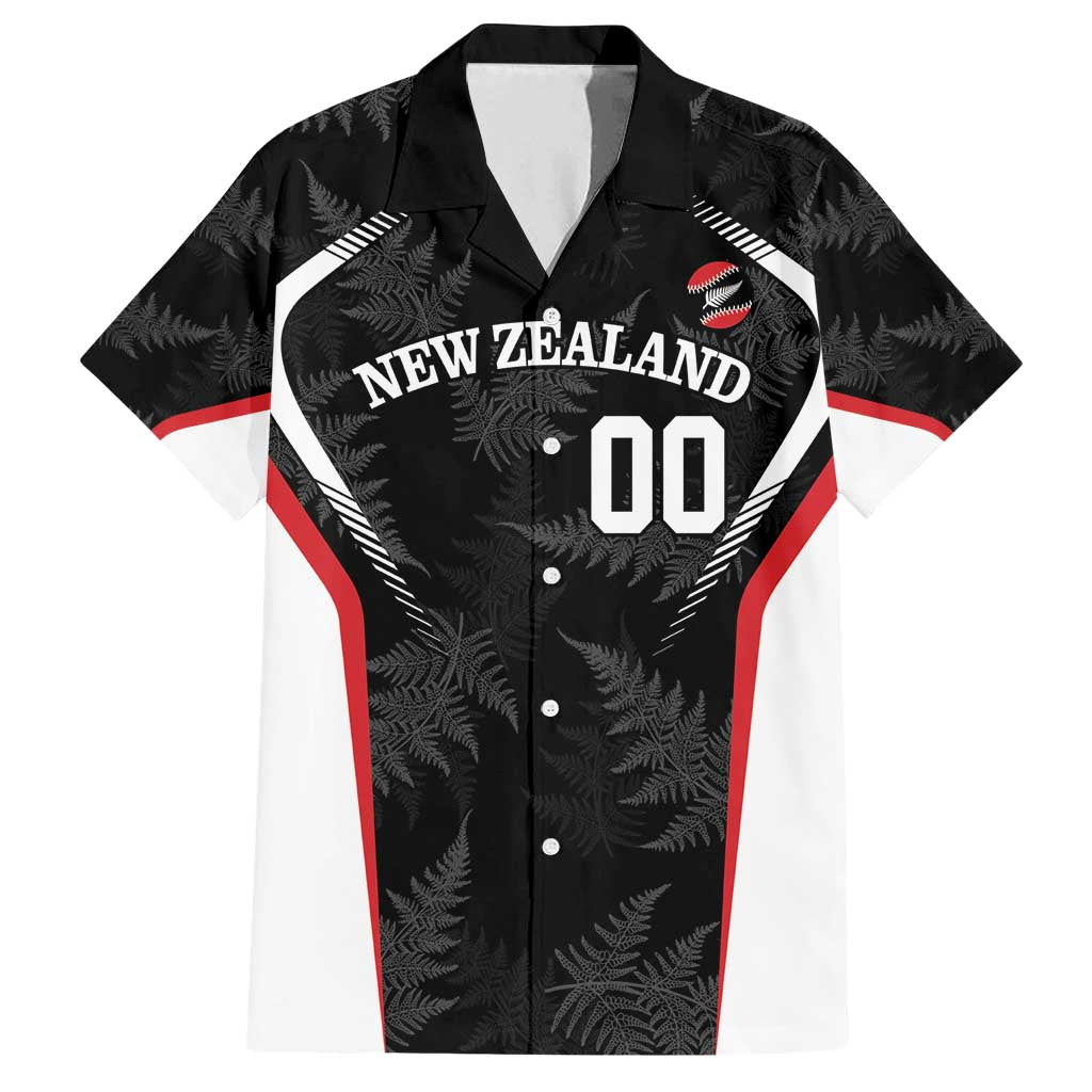 Custom New Zealand Silver Fern Softball Family Matching Long Sleeve Bodycon Dress and Hawaiian Shirt Go Aotearoa