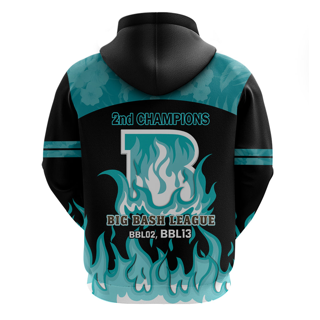 BBL Brisbane Heat Hoodie 2nd Champions 2024 New History - Vibe Hoodie Shop