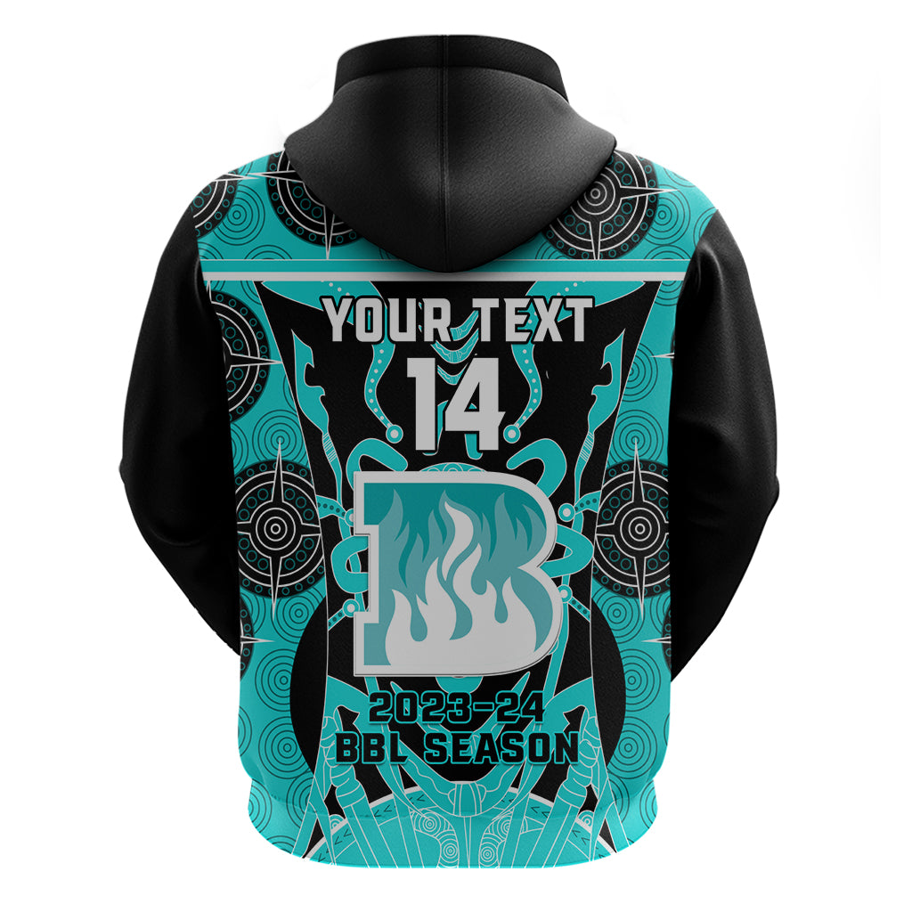 Custom Brisbane Heat Hoodie We Are The Champions Aboriginal Art - Vibe Hoodie Shop