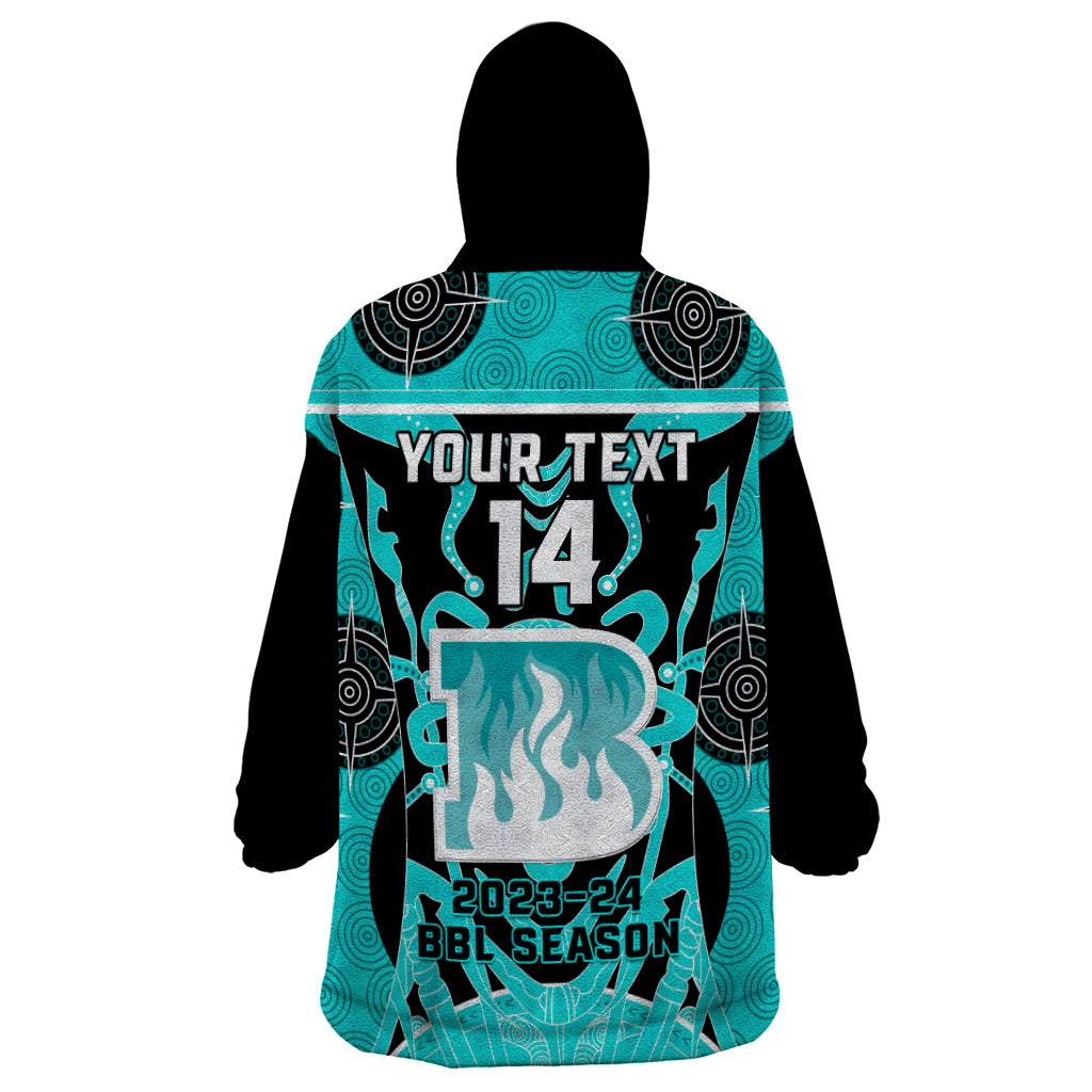 Custom Brisbane Heat Wearable Blanket Hoodie We Are The Champions Aboriginal Art - Vibe Hoodie Shop