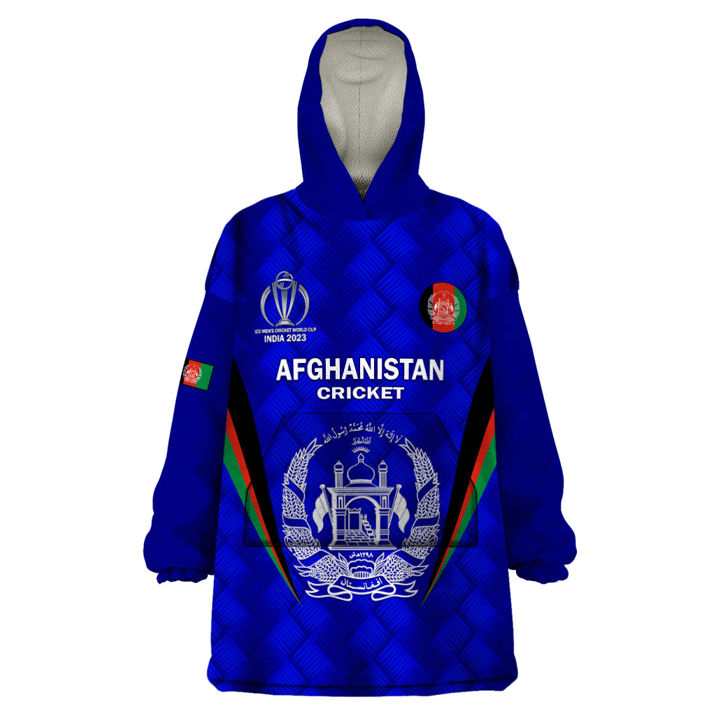 Afghanistan Cricket Wearable Blanket Hoodie 2023 Go Champions World Cup - Vibe Hoodie Shop