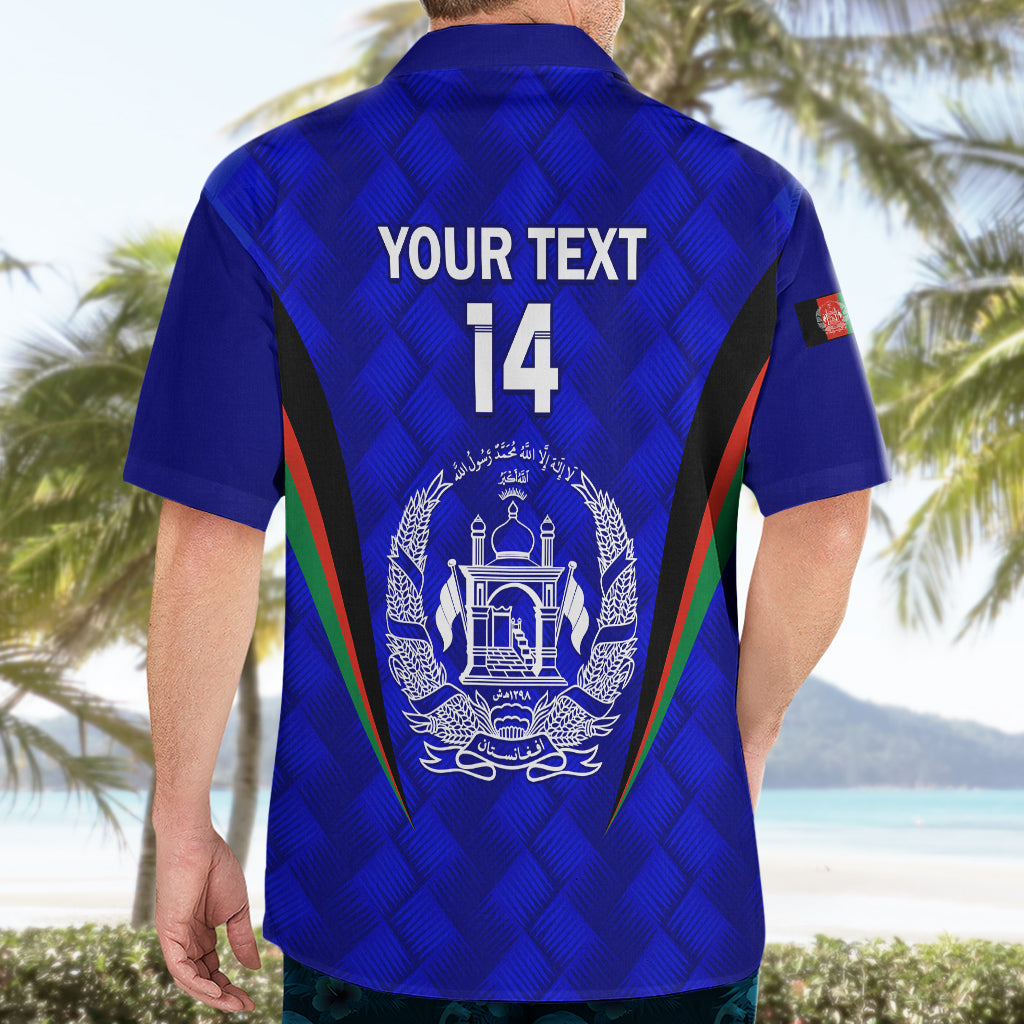 Personalised Afghanistan Cricket Hawaiian Shirt 2023 Go Champions World Cup - Vibe Hoodie Shop