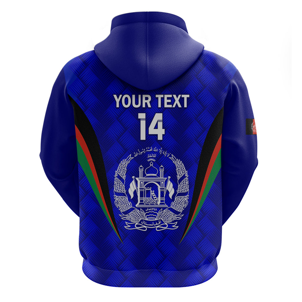 Personalised Afghanistan Cricket Hoodie 2023 Go Champions World Cup - Vibe Hoodie Shop