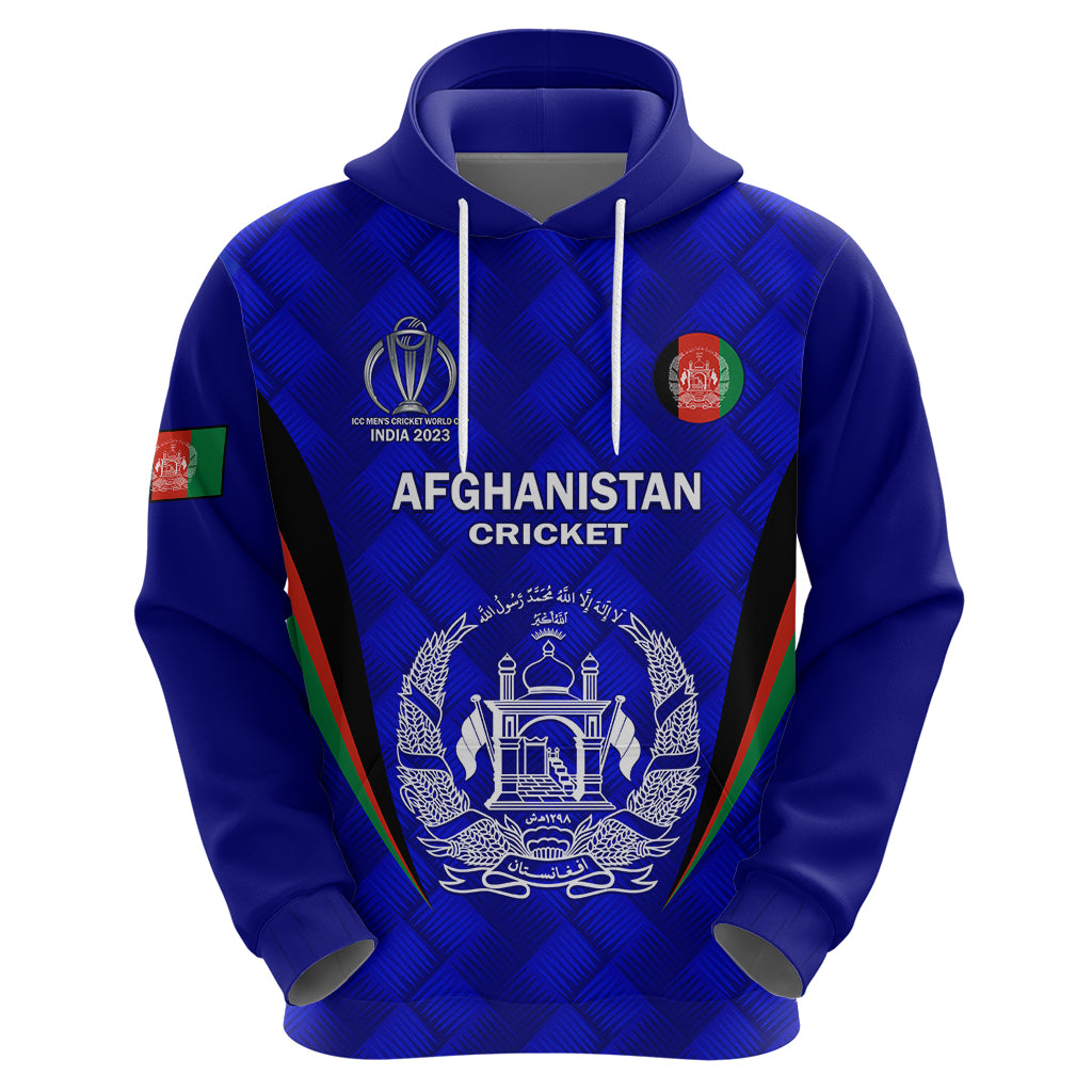 Personalised Afghanistan Cricket Hoodie 2023 Go Champions World Cup - Vibe Hoodie Shop