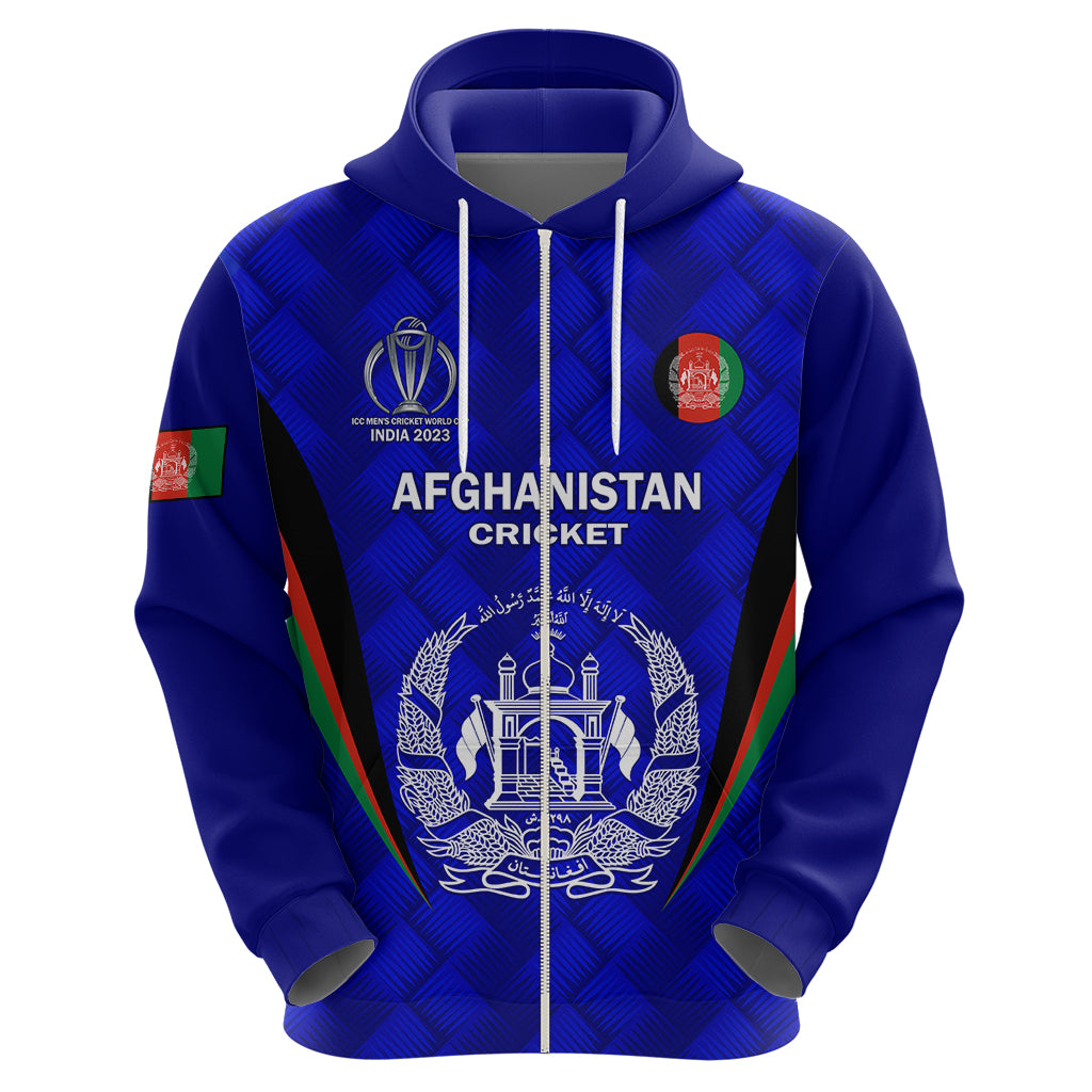 Personalised Afghanistan Cricket Hoodie 2023 Go Champions World Cup - Vibe Hoodie Shop