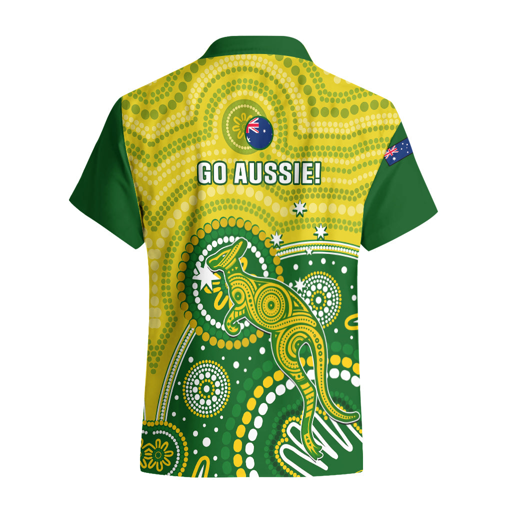 Australia Cricket Hawaiian Shirt Aboriginal 2023 Go Champions World Cup - Vibe Hoodie Shop