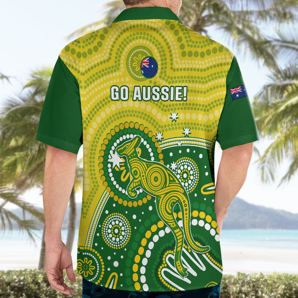 Australia Cricket Hawaiian Shirt Aboriginal 2023 Go Champions World Cup - Vibe Hoodie Shop