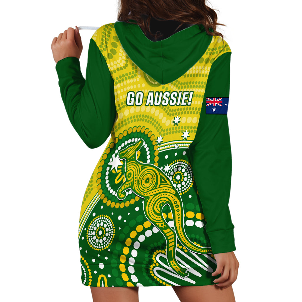 Australia Cricket Hoodie Dress Aboriginal 2023 Go Champions World Cup - Vibe Hoodie Shop